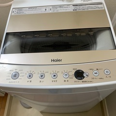 【ネット決済】ハイアール洗濯機 5.5kg JW-C55D/N ...