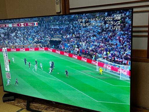 65型4K内蔵テレビ 2022/2購入　2027年まで保証　録画HD付