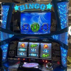 パチスロ実機】ベルコ☆スーパービンゴギャラクシー 【コイン不要機付】