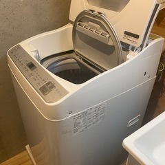 シャープ タテ型洗濯乾燥機　ES-TX5C-S 引き取り希望