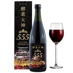 【ネット決済・配送可】酵素女神555　トゥルーゴールド・プレミア...