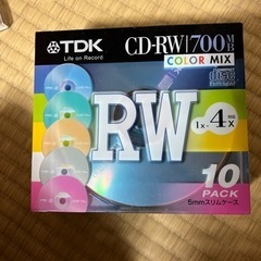 CD-RW 新品未開封