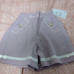キュロットスカート(薄ピンク)150cm