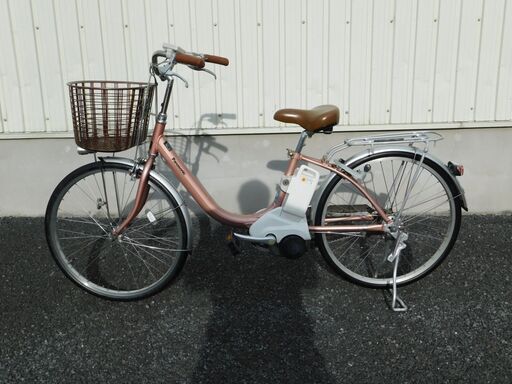 2017年モデル　Panasonic　パナソニック　ビビ・LU　BE-ELLU41-M　マットピンク　大容量12.0Ah　車体＆バッテリー極めて良好! 自592 2017年モデル Panasonic パナソニック ビビ・LU BE-ELLU41-M マット