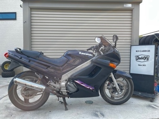 KAWASAKI ZZR250 始動確認 バイク 250cc 栃木県 車体 カワサキ ZZR