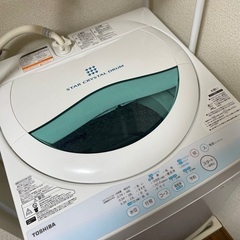 ★受け渡し予定者決定★【あげます】TOSHIBA洗濯機