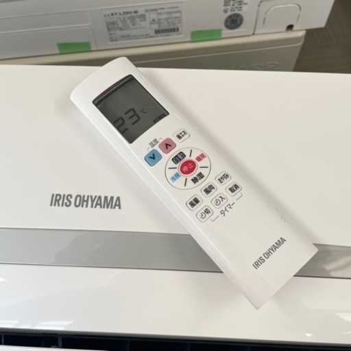【超美品‼️】アイリスオーヤマ 2018年製 ~9畳用エアコン 自動内部洗浄 除湿機能 100V/2.2kw