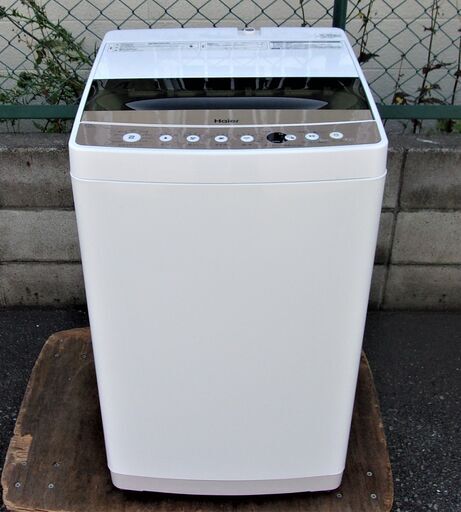 【お買い得品‼】JMS0499)Haier/ハイアール 全自動洗濯機 JW-C60C 2020年製 6.0kg 中古品 動作OK【取りに来られる方限定】