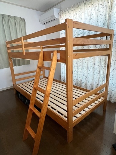 ☆木製2段ベッド (ニトリ)マットレス付き☆ | sreeakshayam.com