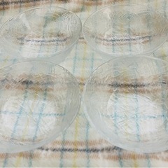 透明 フルーツ 刺身 盛り などで使える 皿 4点セット