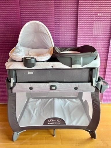 Graco マルチベビーベッド\u0026サークルセット　海外輸入品