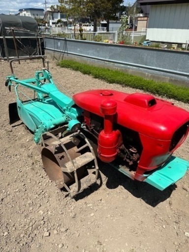 【富良野市・直取限定・最終値下】耕運機 イセキ KF850 動作品 昭和 レトロ 動作品 手回しエンジン 希少