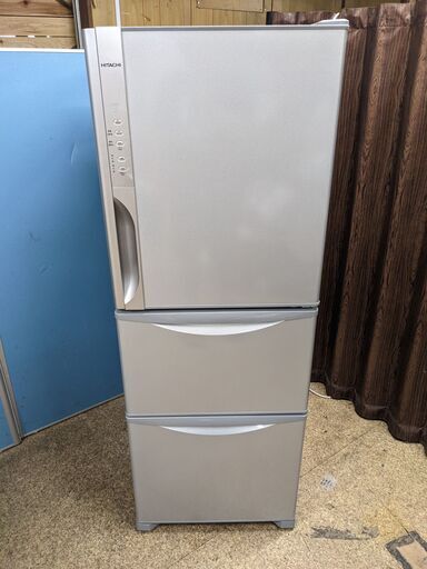 冷蔵庫 日立 R-K270EV ノンフロン 冷凍冷蔵庫 家庭用 265L 3ドア 省エネ 真空チルド 製氷 急速冷凍 2014年製