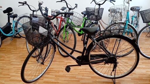 ☆ジモティ割あり☆ 自転車 27インチ 黒 クリーニング済み YJ131