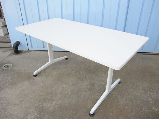 会議テーブル　1500ｘ750　ホワイト　コクヨ製　MTT-JTR157MAＷ