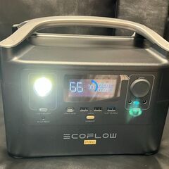 完売】減災（災害）対策用ポータブル電源 ECOFLOW RIVER PRO 未使用