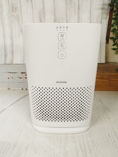 2020年製 空気清浄機 ホワイト 適用床面積:10畳　選べる風量設定3段階おやすみモード搭載【IAP-A25-W】