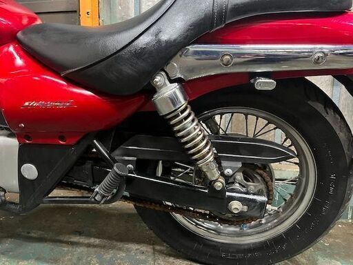カワサキ エリミネーター125 2008年式 BN125A キャブ車 赤 エンジン