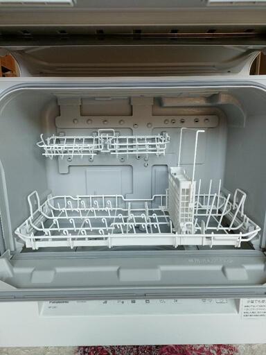 パナソニックの食器洗い乾燥機(NP-TSK1-W ホワイト) 分岐 分岐水栓付き 
