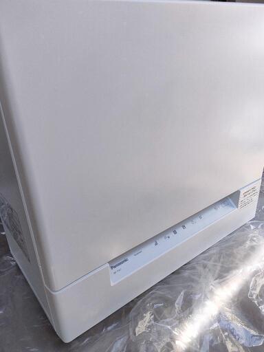 パナソニックの食器洗い乾燥機(NP-TSK1-W ホワイト) 分岐 分岐水栓付き