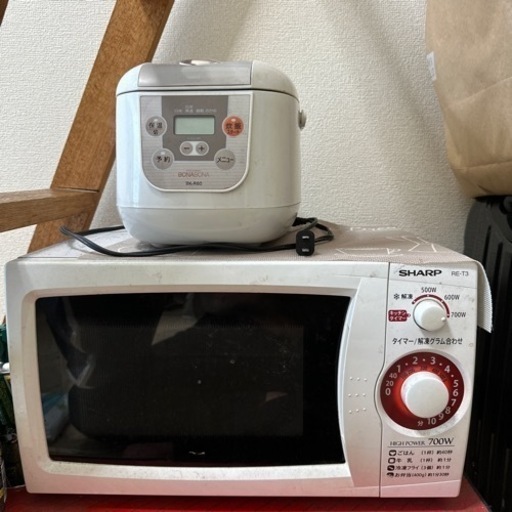 レンジ・炊飯器