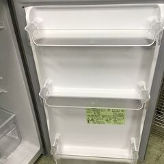 23Y228 ジD 【ほぼ未使用】 SHARP シャープ ノンフロン冷凍冷蔵庫 SJ-H13E－S 128L 2020年製 シルバー 札幌発