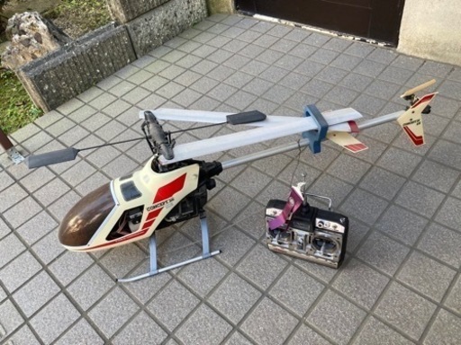 [古いです！]エンジン駆動 ラジコンヘリ