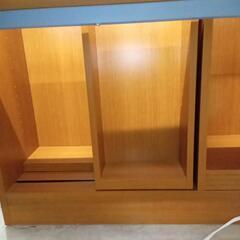 ★スライド本棚　コミック収納　棚　幅約85cm 💳自社配送時🌟代引き可💳※現金、クレジット、スマホ決済対応※