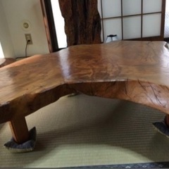 台座(桜の木) ＆ 座卓