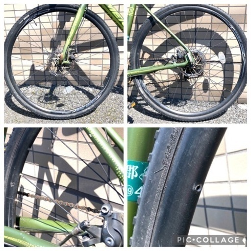 MERIDA ロードバイク ロードツアラー マットオリーブ 11速 27インチ