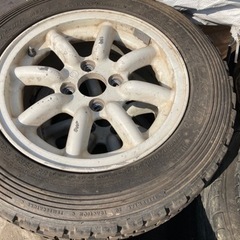 タイヤ付きアルミホイール　多数