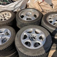 タイヤ付きアルミホイール　多数