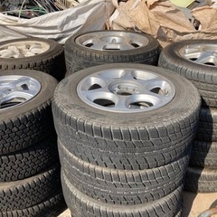 タイヤ付きアルミホイール　多数