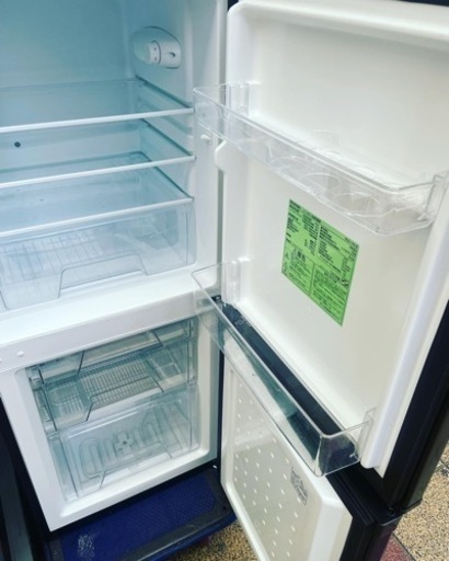 3か月間保証☆配達有り!19000円(税別)アイリスオーヤマ 2ドア冷蔵庫