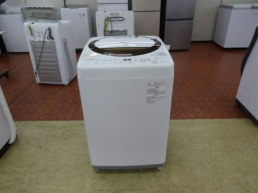 ID 344846　洗濯機　東芝　6K　２０１９年製　AW-6D6（T)