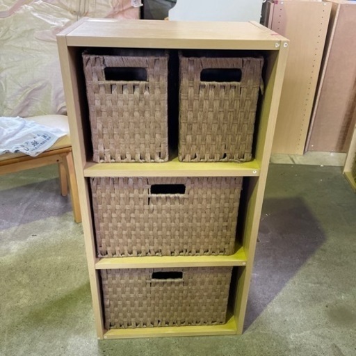 0516-6 3段収納ボックス※原品限り