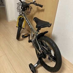 18インチ 身長100～130cm シボレーKID'S 18GLOW-TZ 折畳み補助輪【子供用