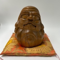 達磨大師 タマボク木彫