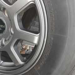 ハイエース200系用アルミタイヤ4本セット