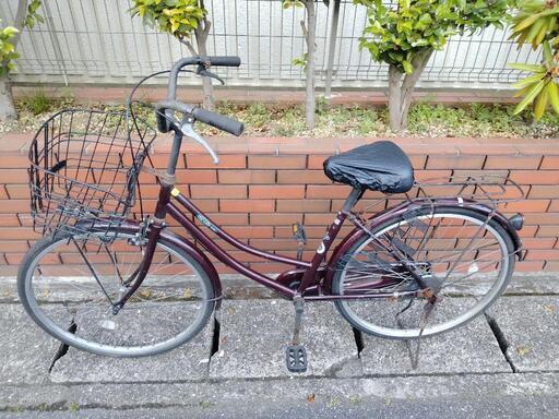 (chariyoshy出品)26インチ自転車　赤色