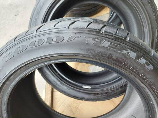 ブラウン×ピンク 235/45R17 4本 グッドイヤー スカイライン、シルビア