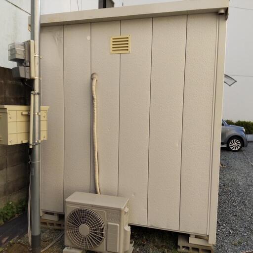 コンテナハウス・ナカミチ・エアコン