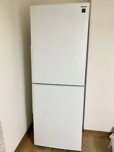 シャープ280L 2ドア冷蔵冷凍庫
