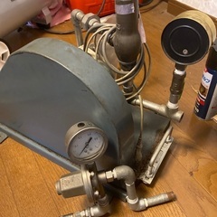 モーターとプーリーセット