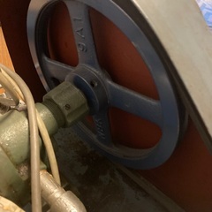 モーターとプーリーセット