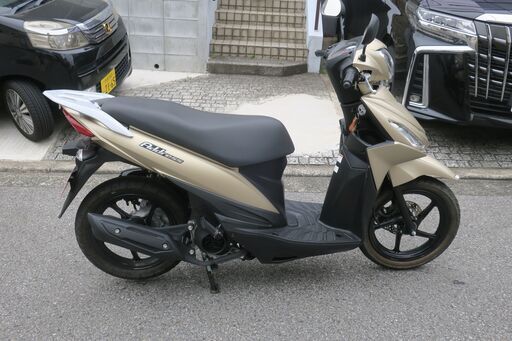スズキアドレス110  走行155Km ほぼ新車　取りに来られる方