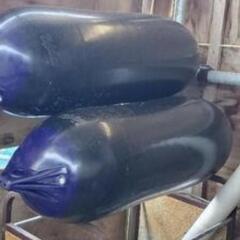 最終値下げ。ポリフォーム　ボートフェンダー２個セット　サイドフロート   フロート　(2馬力ボート  カヤック