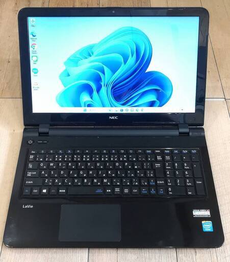 NEC LaVie LS150/SSB 美品エクセル・ワードOK Windows11pro Intel Celeron第4世代CPU 大容量メモリ16GB SSD256GB WiFi 　LINE・ZOOMインストール 普段使い\u0026ビジネス利用に