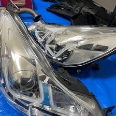 引取り限定レガシィ　BM/BR クリスタルアイ　ヘッドライト　インナークローム