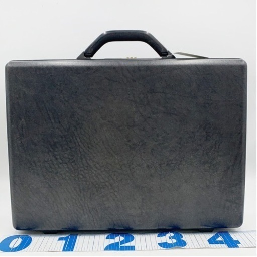 【超美品】samsonite サムソナイト レザー アタッシュケース ブラック